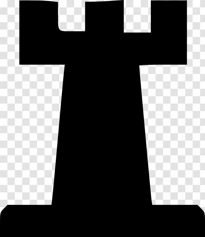 Chess Piece Rook Bishop - Silhouette Transparent PNG