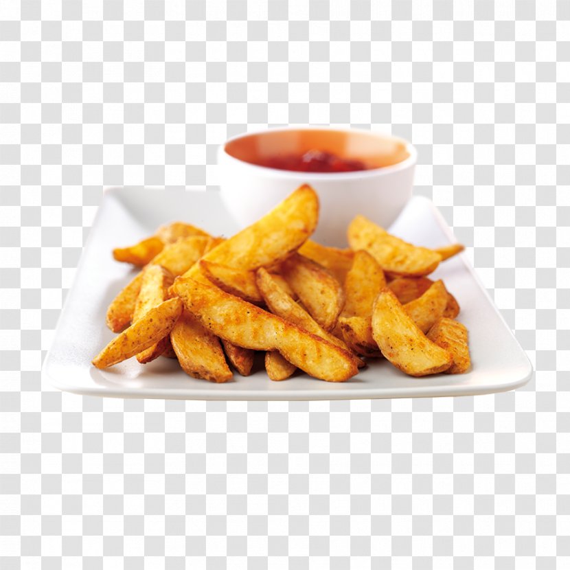 French Fries Potato Wedges Chicken Nugget Patatas Bravas Pakora - Frying Transparent PNG