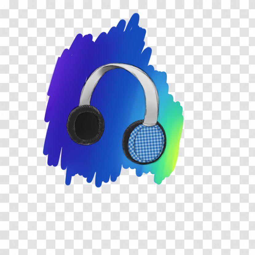Headphones Cobalt Blue - Audio Equipment Transparent PNG