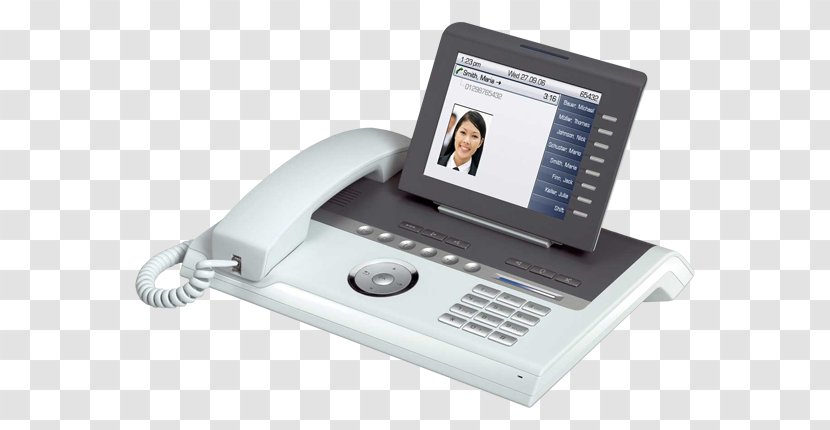 OpenStage 60 HFA V2 Iceblue Unify Software And Solutions GmbH & Co. KG. Session Initiation Protocol Telephone - Technology - Business Transparent PNG