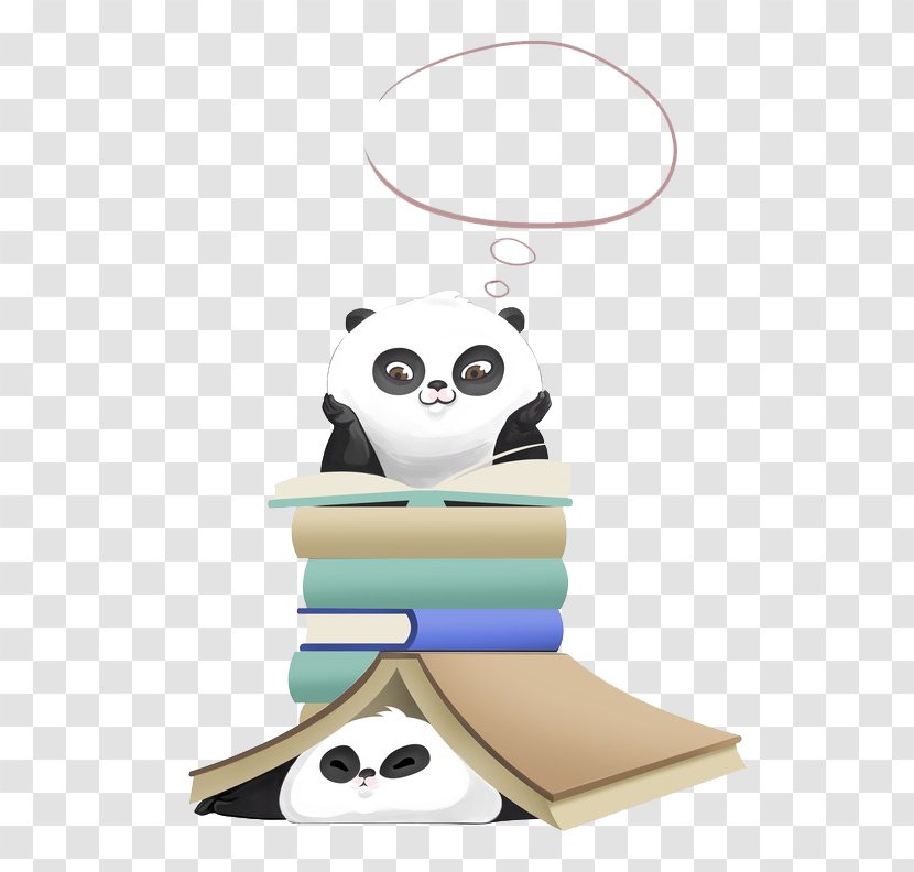 Chengdu Research Base Of Giant Panda Breeding Drawing Illustration - Vision Care - Reading Transparent PNG