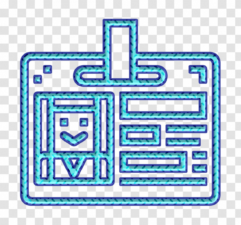 Id Card Icon Professions And Jobs Icon Newspaper Icon Transparent PNG