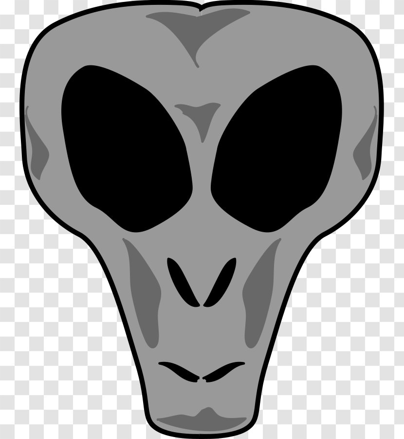 Alien Extraterrestrial Life Monster Clip Art - Fictional Character - Lawer Head Cliparts Transparent PNG