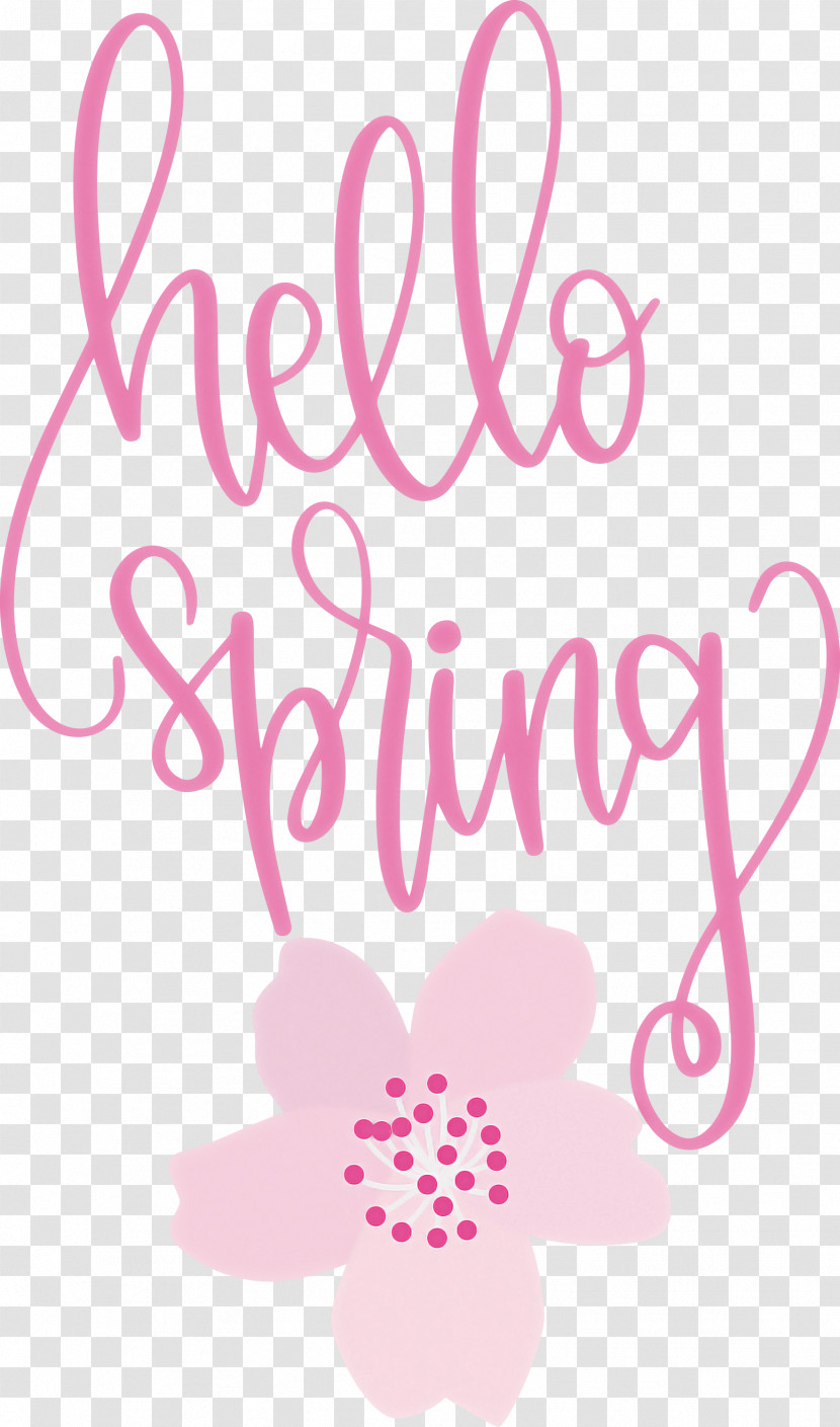 Hello Spring Spring Transparent PNG