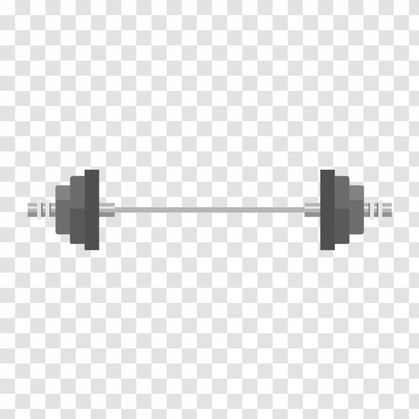 Barbell Download Icon - Flat Design - Material Transparent PNG