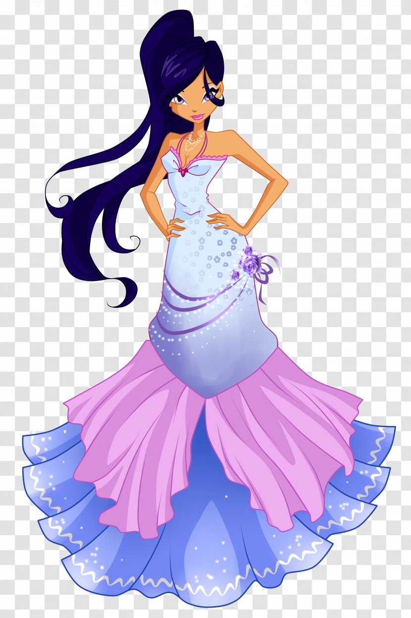 Ball Gown Dress Clothing - Watercolor Transparent PNG