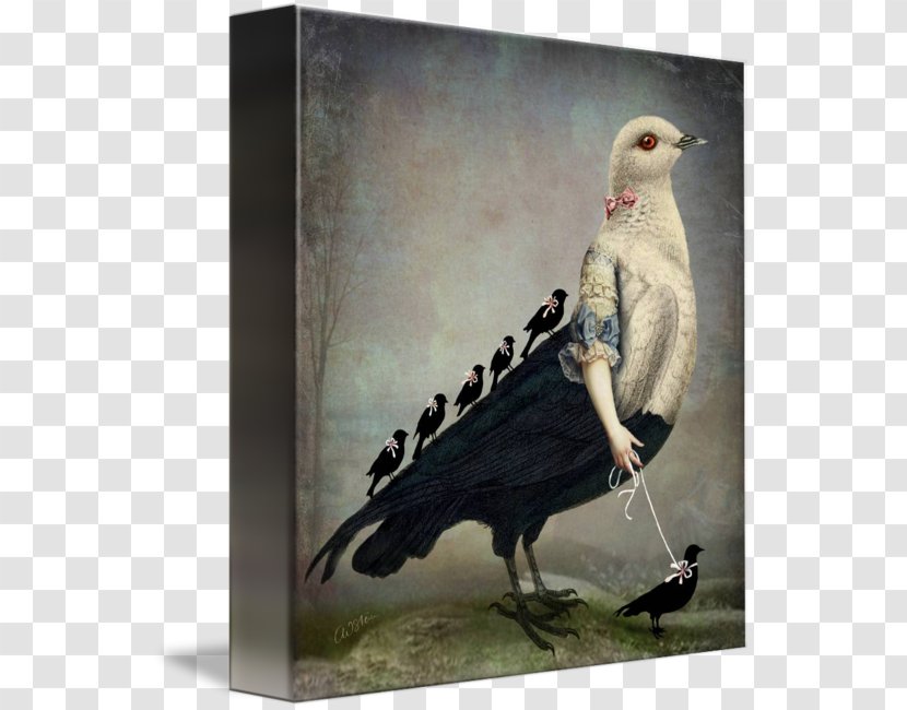 Surrealism Painting Digital Art Artist - Bird Transparent PNG