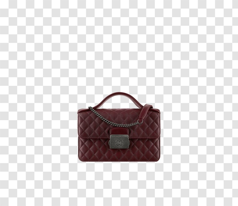 Chanel No. 5 Handbag Fashion Leather - Strap - Burgundy Transparent PNG