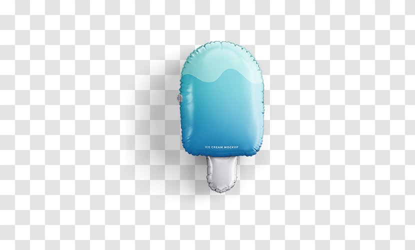 Ice Cream Pop Balloon Color Blue Transparent PNG