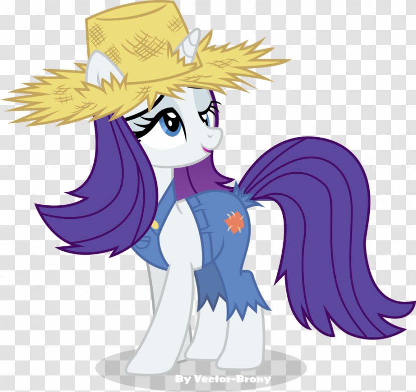 Rarity Applejack Fluttershy Derpy Hooves Pony - Frame - Farmer Transparent PNG