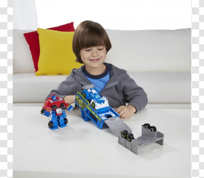 Optimus Prime Blurr Playskool Transformers Toy - Play - Robots In Disguise Transparent PNG