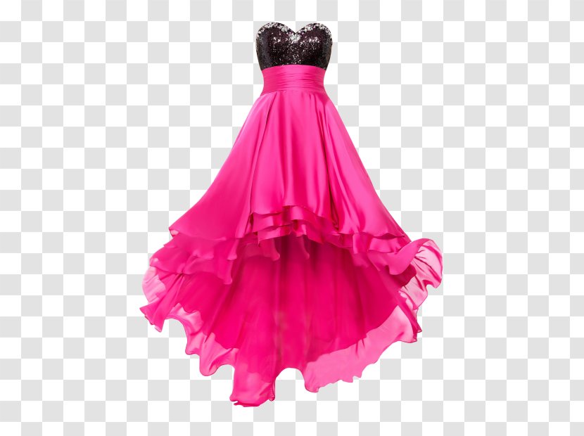 Wedding Dress Pink Little Black Prom - Flower - Transparent Transparent PNG