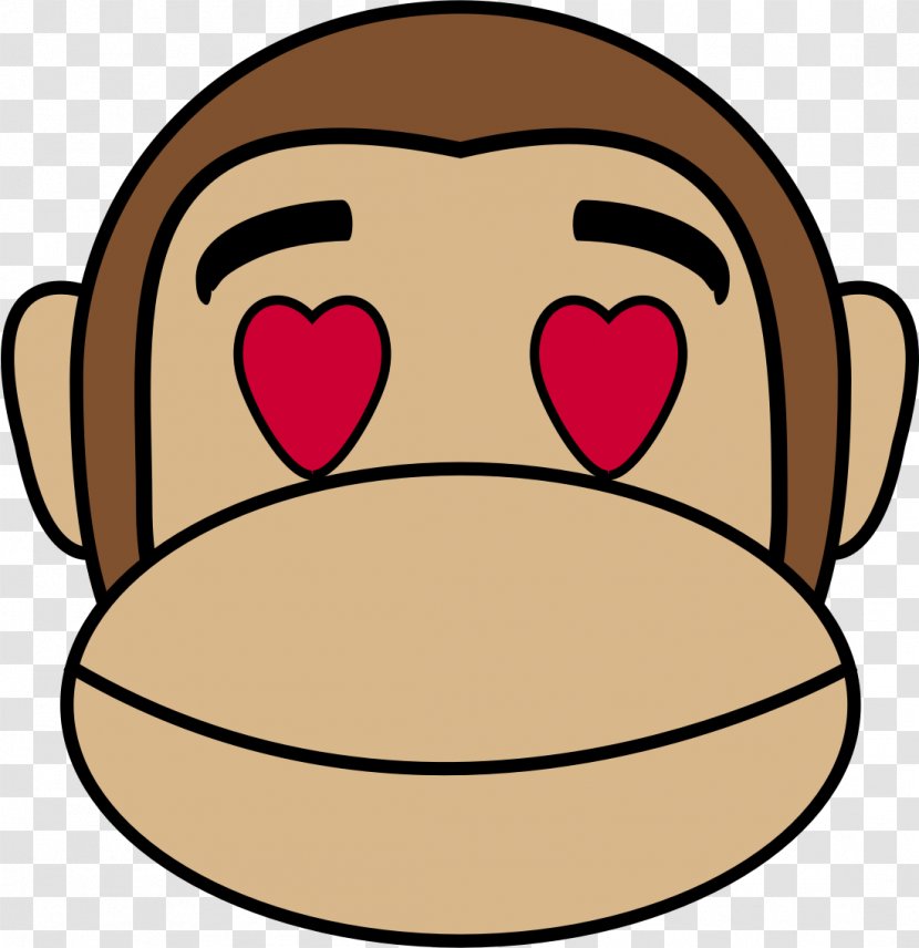 Ape Emoji Monkey Drawing Clip Art - Facial Expression - Lifebuoy Transparent PNG