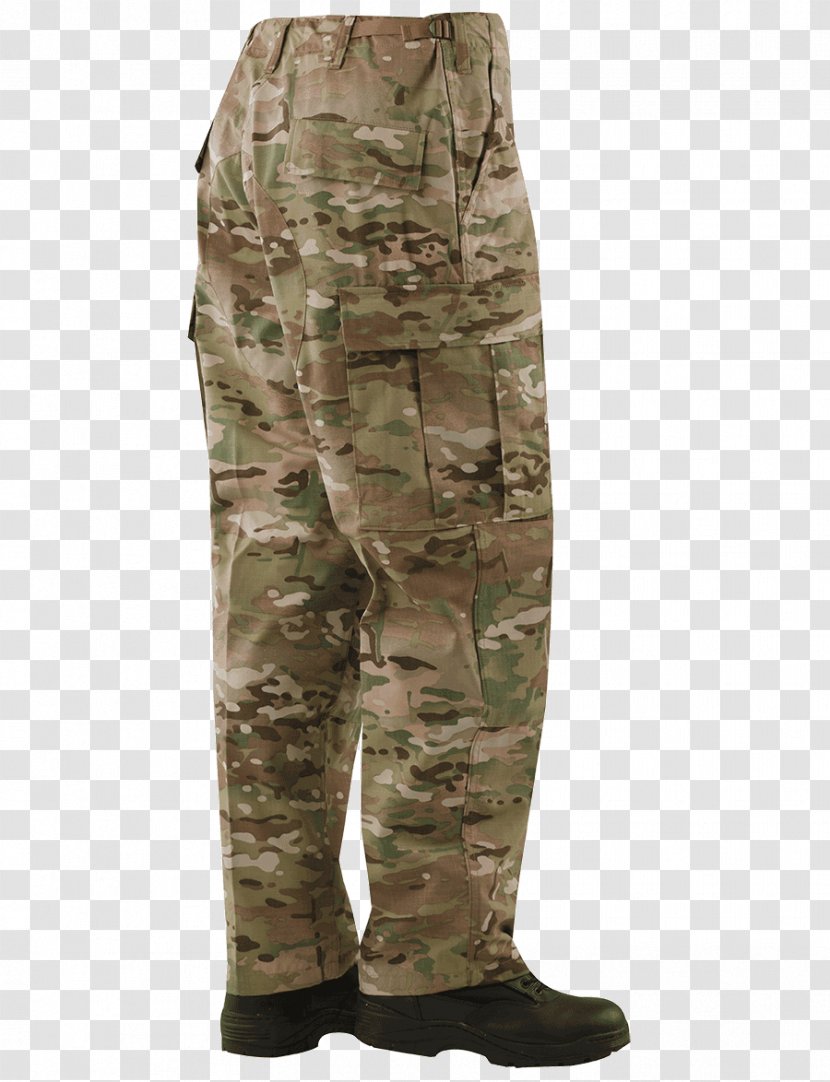 Cargo Pants Battle Dress Uniform TRU-SPEC MultiCam - Tigerstripe - Camouflage Transparent PNG