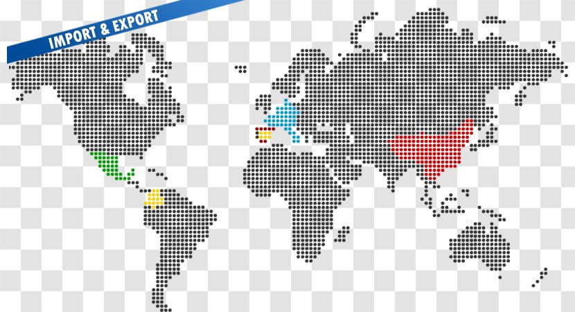 World Map Globe Clip Art - Spain Exports Transparent PNG