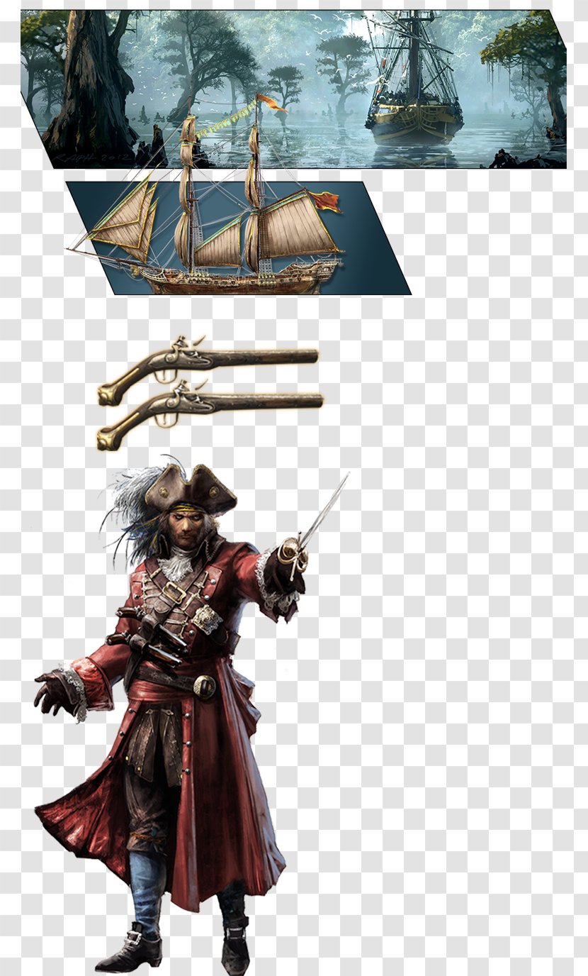 Assassin's Creed IV: Black Flag Creed: Pirates Ubisoft Downloadable Content Spear Transparent PNG