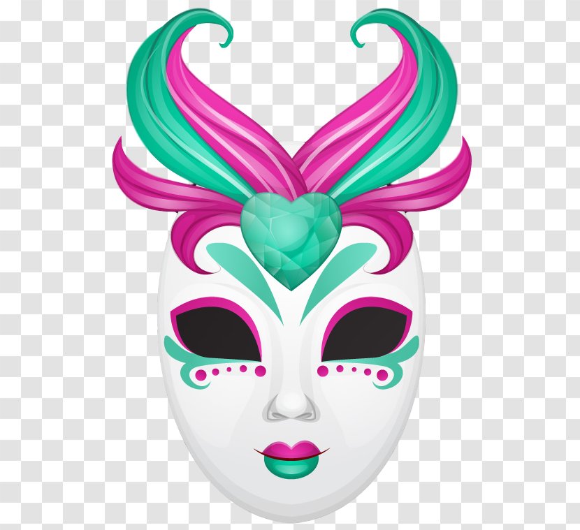 Mask Mardi Gras In New Orleans Clip Art - Pollinator Transparent PNG