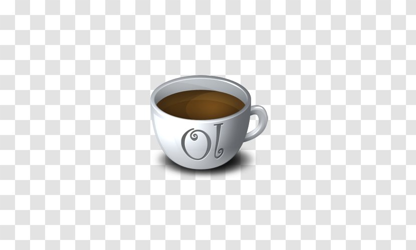 White Coffee Ristretto Cuban Espresso Cup - Java - CS3 Icon Transparent PNG