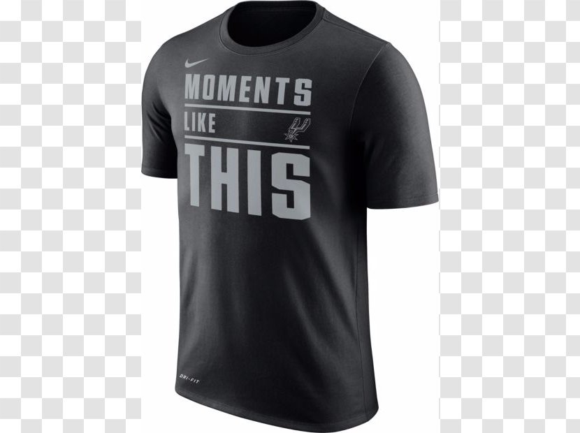 Long-sleeved T-shirt New York Knicks Nike - Sleeve - San Antonio Spurs Transparent PNG