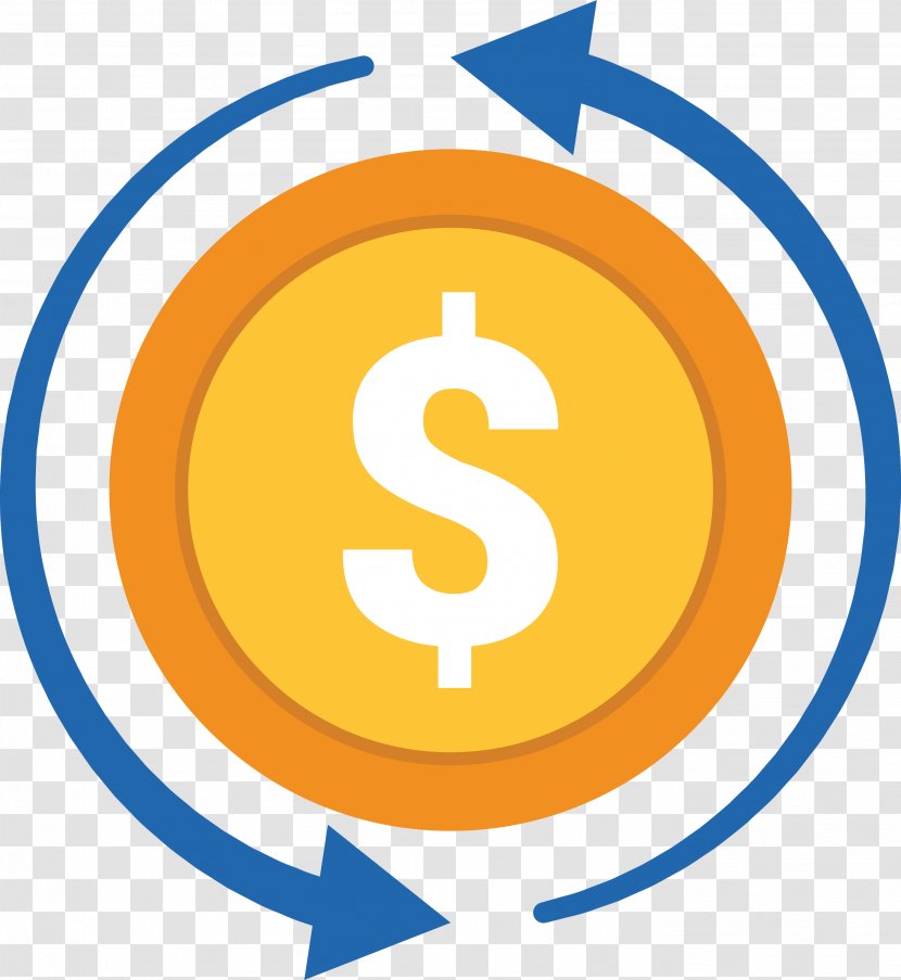 Money Bag Logo Saving Finance - Orange - Income Transparent PNG