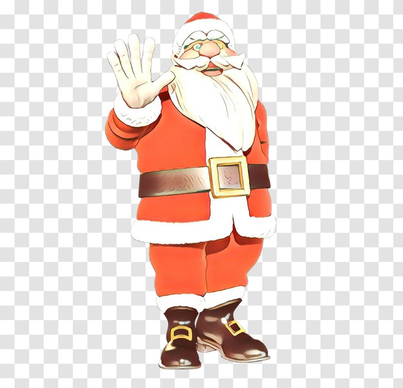 Santa Claus - Cartoon - Costume Fictional Character Transparent PNG