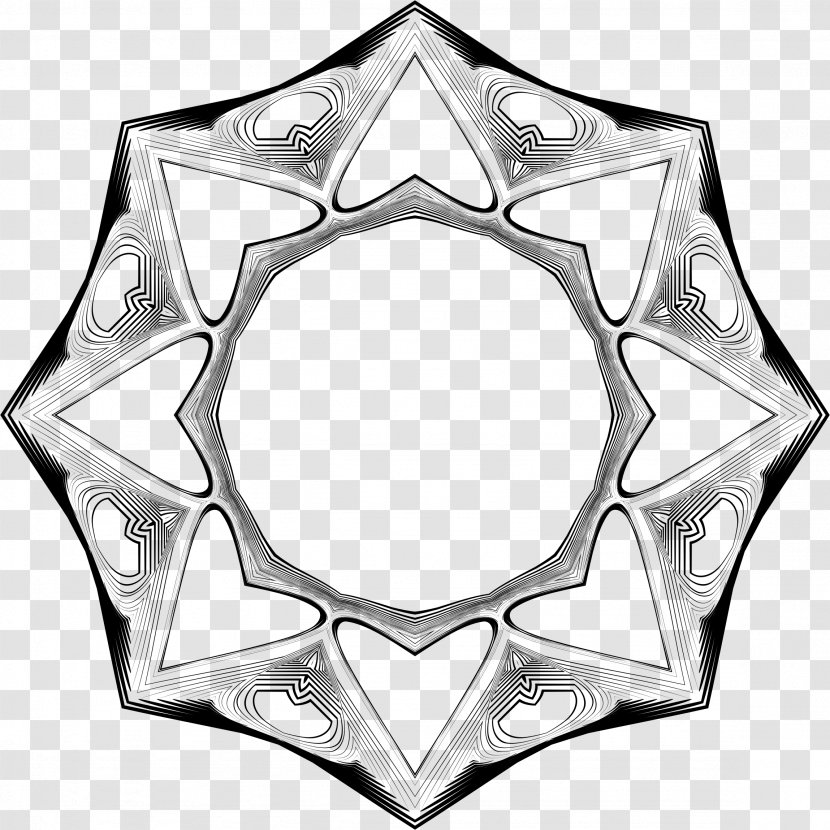 Australia Health Foundation Child Grayscale - Black And White - Hollow Mandala Transparent PNG