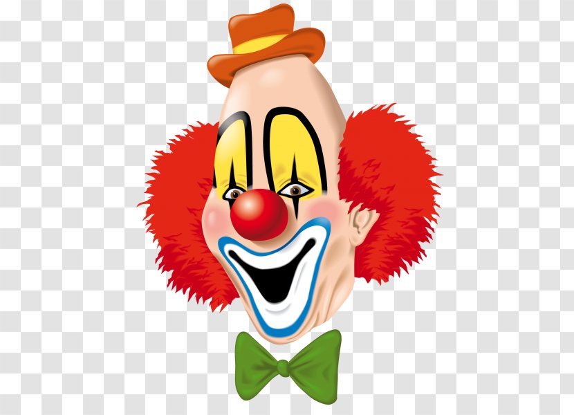 Head Of A Clown Pierrot Car Clip Art - Smile Transparent PNG