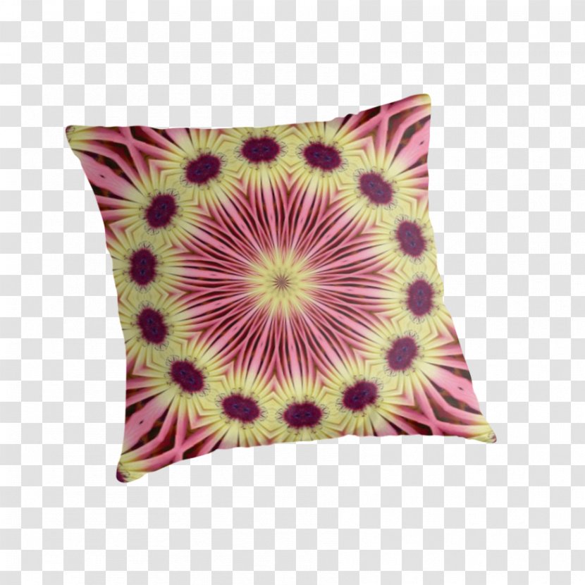 Cushion Throw Pillows - Pillow - Pink Daisy Transparent PNG