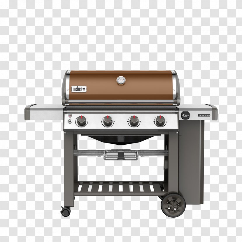 Barbecue Weber Genesis II E-410 Propane Liquefied Petroleum Gas Gasgrill - Cooking Transparent PNG