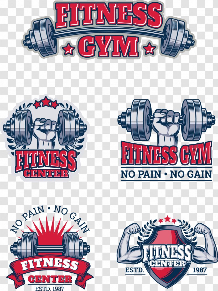 Fitness Centre Euclidean Vector Icon - Pattern - Hand-painted Gym Transparent PNG