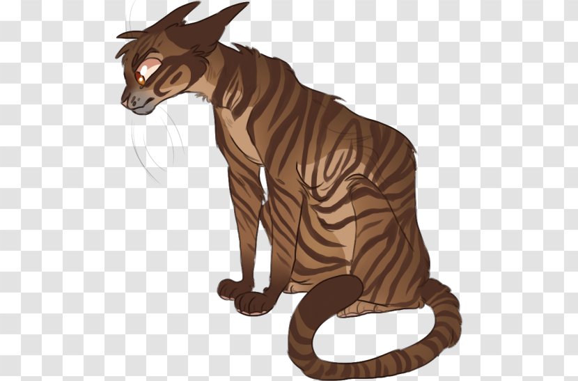 Cat Onestar Tiger Whiskers Warriors - Character Transparent PNG