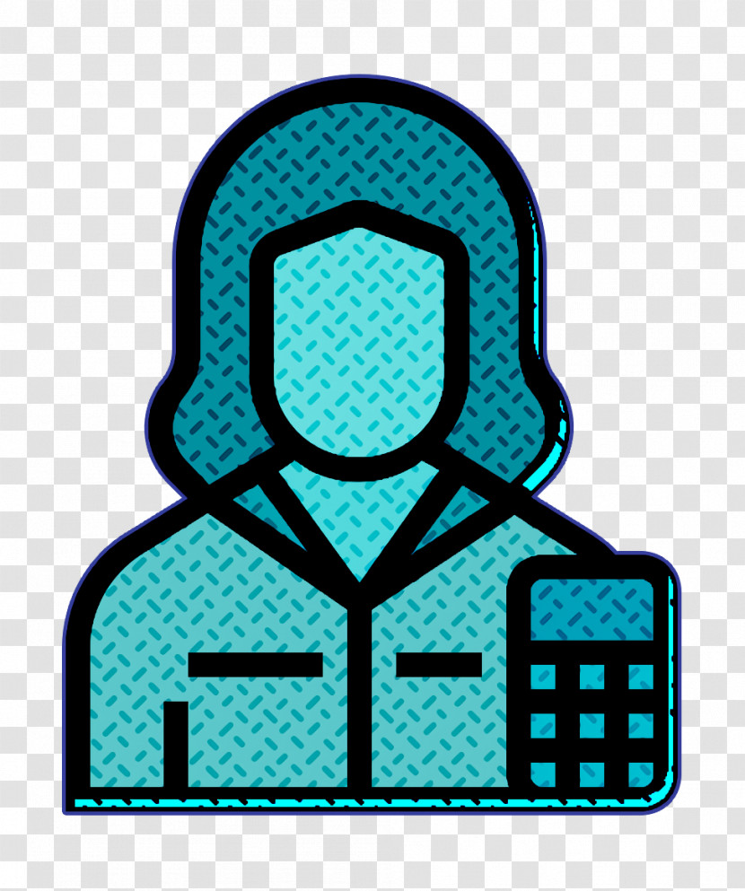 Worker Icon Jobs And Occupations Icon Accountant Icon Transparent PNG