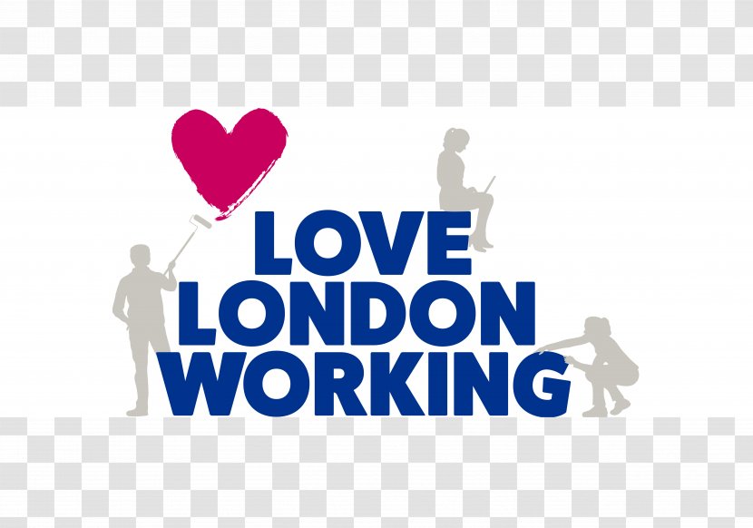 Logo Love London Working Poplar HARCA Brand Product - Deaf Culture - Public Relations Transparent PNG