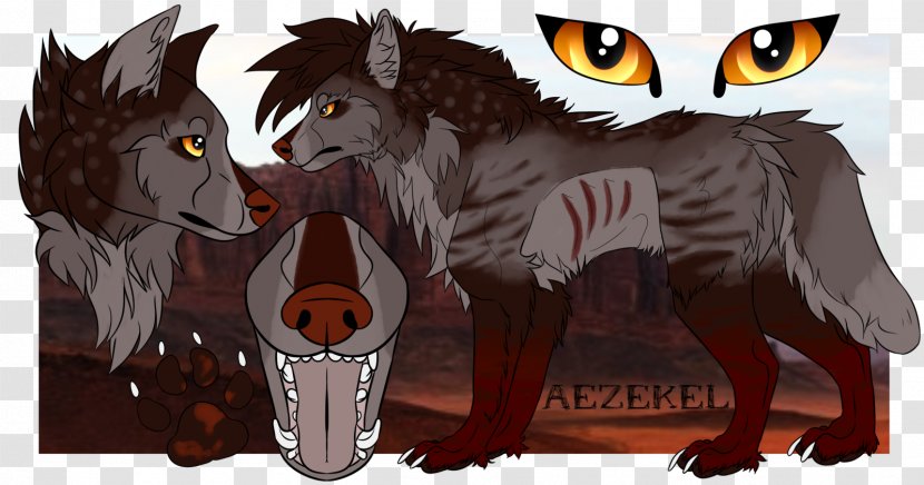 Werewolf Canidae Horse Mammal Dog - Heart Transparent PNG