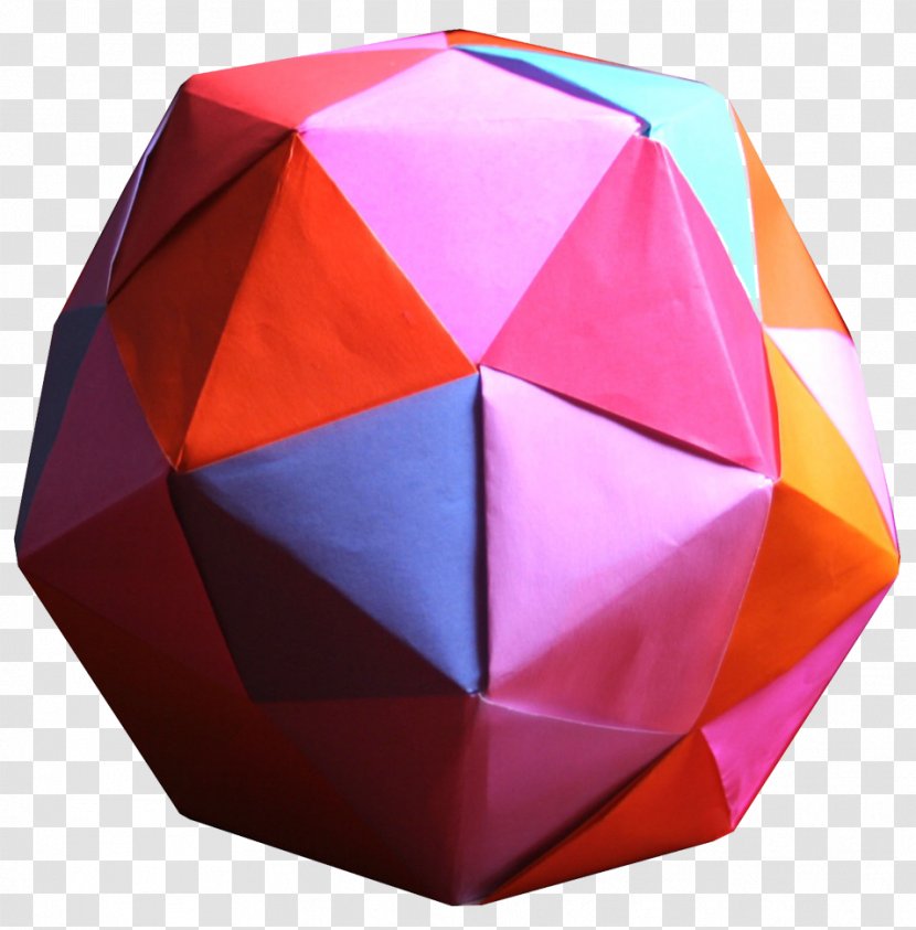 Dodecahedron Modular Origami Octahedron Kusudama Transparent PNG