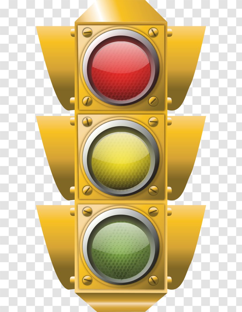 Traffic Light Control And Coordination Smart Sign - Creative Vector Lights Transparent PNG