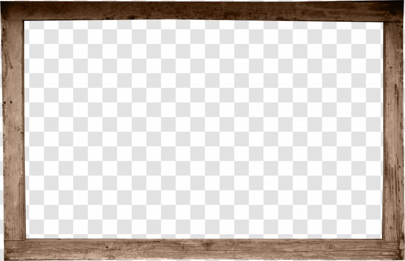 Chess Board Game Square, Inc. Pattern - Pretty Brown Wooden Frame Transparent PNG