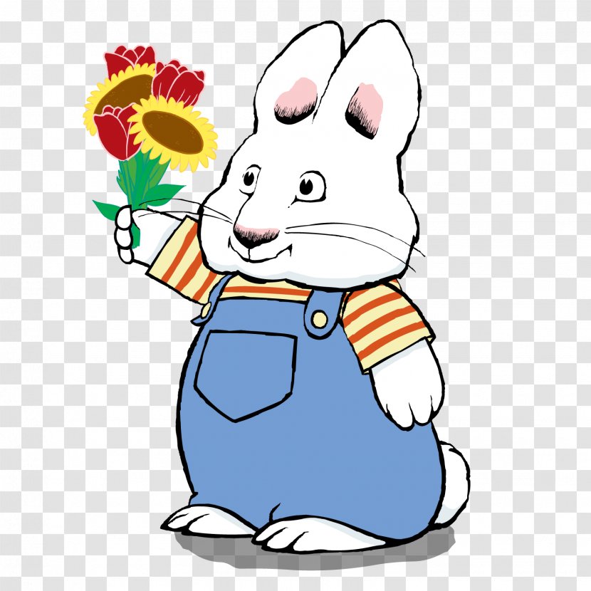 Max Bunny Character Cartoon - Artwork - Ruby Transparent PNG
