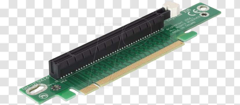 Microcontroller Network Cards & Adapters Riser Card PCI Express Conventional - Io Transparent PNG