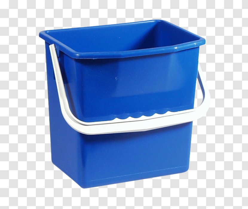 Bucket Plastic Blue Liter Lid - Floor Transparent PNG