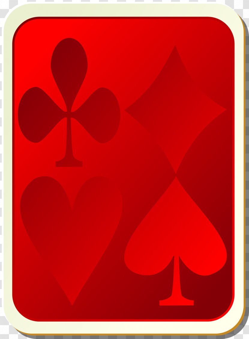 Heart Symbol Playing Card - Cards Transparent PNG