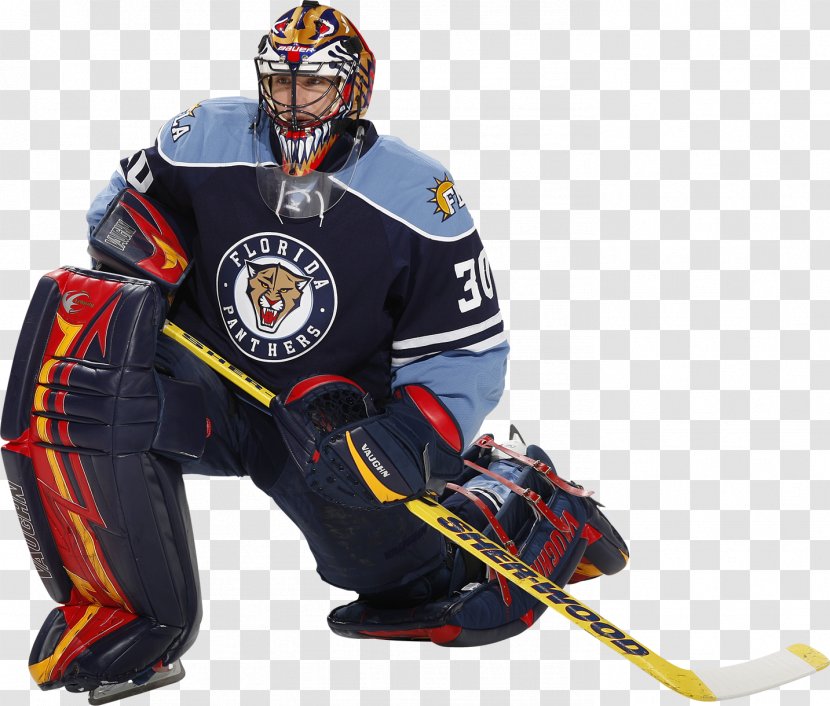 Goaltender Mask Florida Panthers Ice Hockey Protective Pants & Ski Shorts - Panther Transparent PNG