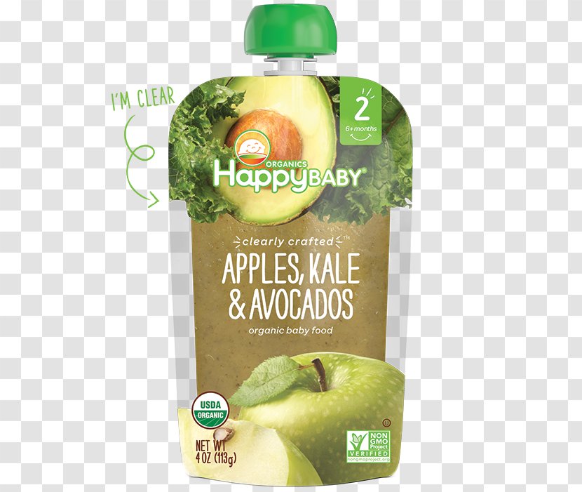 Baby Food Organic And Toddler Happy Family - Vegetable - Clearly Transparent PNG