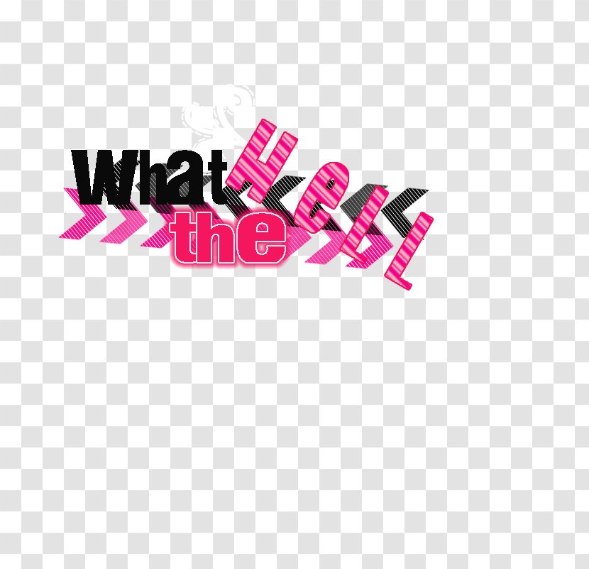 Text What The Hell Line Art Clip - Logo Transparent PNG