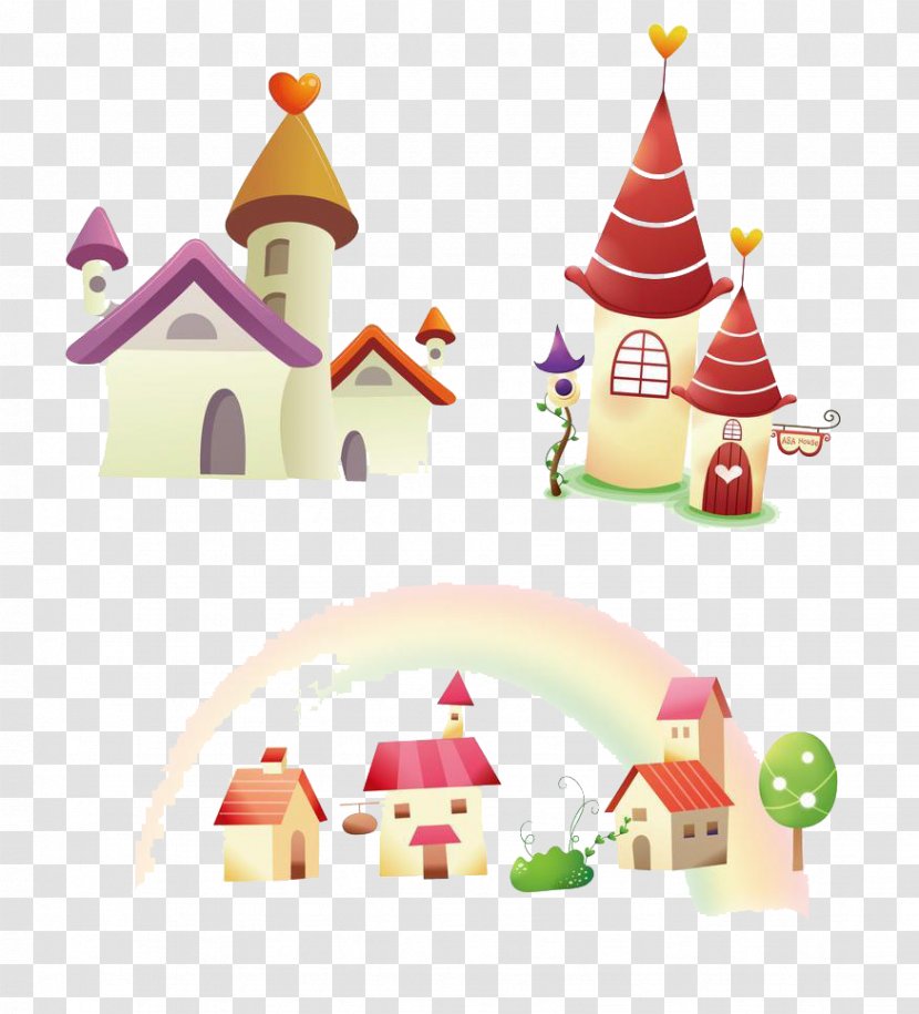 Cartoon Download - Architecture - Rainbow Room Transparent PNG