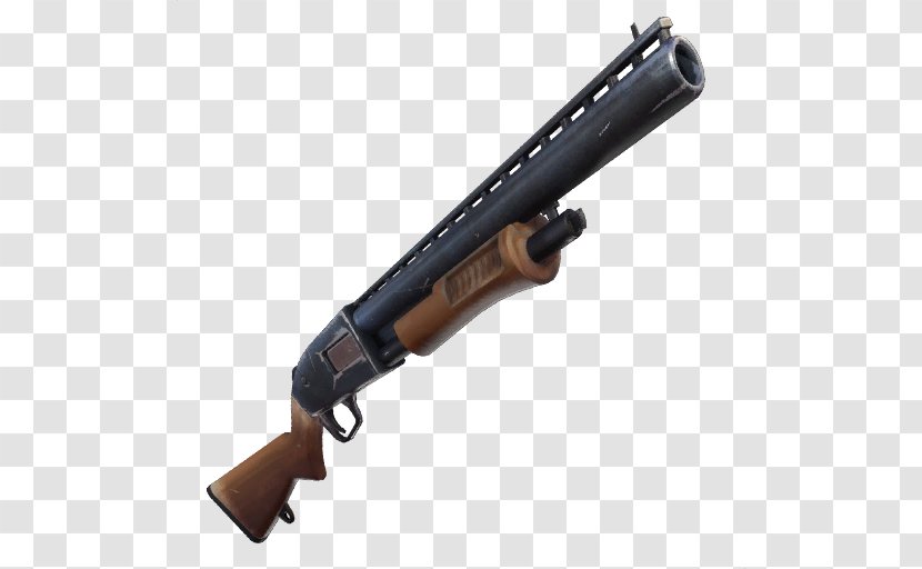 Fortnite Battle Royale Pump Action Shotgun Weapon - Tree Transparent PNG