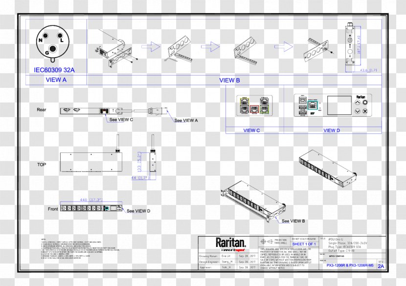 Power Distribution Unit Raritan Inc. 19-inch Rack Product Datasheet - Area - Flash Drives Transparent PNG