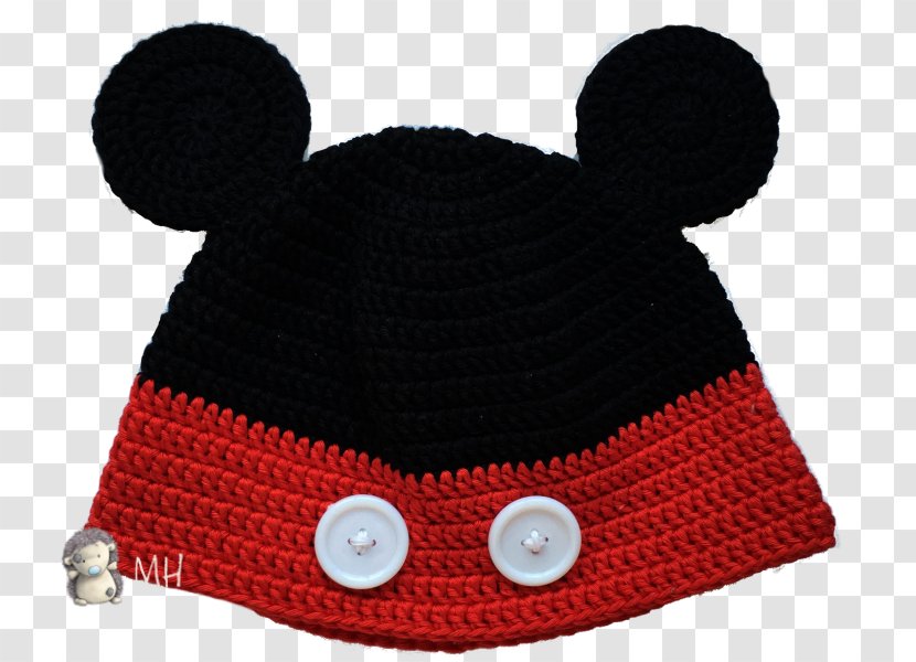 Mickey Mouse Minnie Beanie Bonnet Crochet - Wool Transparent PNG