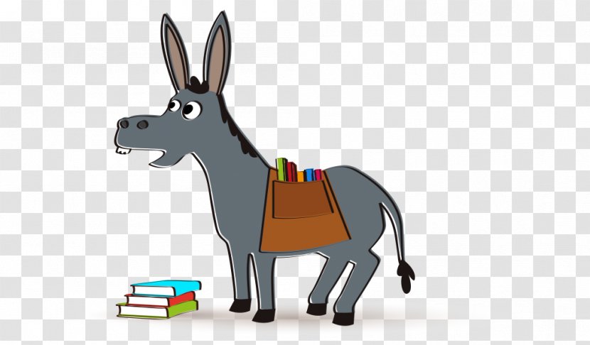 Donkey Horse Child Library Centro De Saúde Os Mallos - Save The Children Transparent PNG