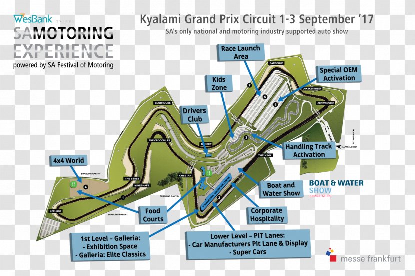 Kyalami 1985 Formula One World Championship Race Track Circuit Paul Ricard Auto Racing - Wall Banner Transparent PNG